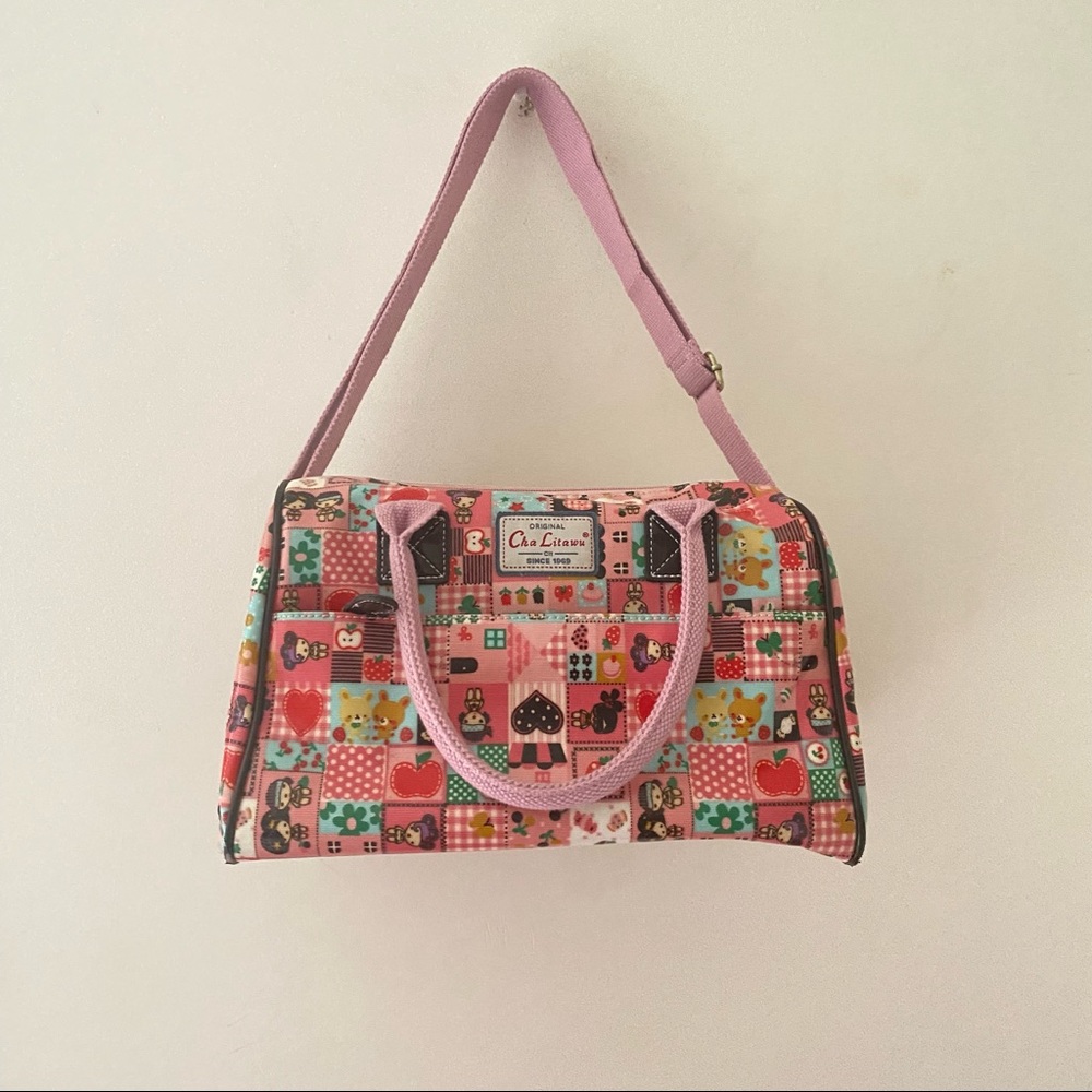 Pink Crossbody Bag